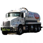 Photo of the Mr. John Wastewater Services Truck