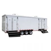 Photo of the Exterior of the Elite 30 Restroom Trailer