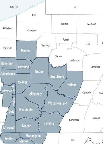 Service Area Map