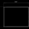 10' Container floor plan