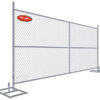 FENCE PANELS - Sturdy and reliable alternative to in-ground posts - Mr. John Portable Toilet